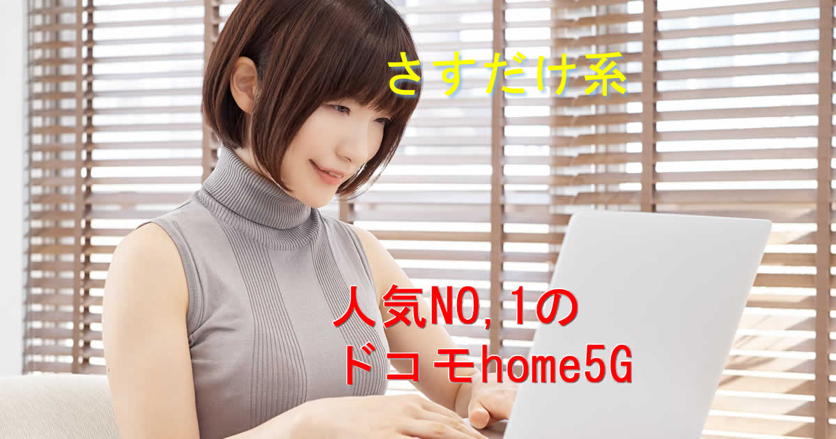 さすだけ系ドコモhome５G