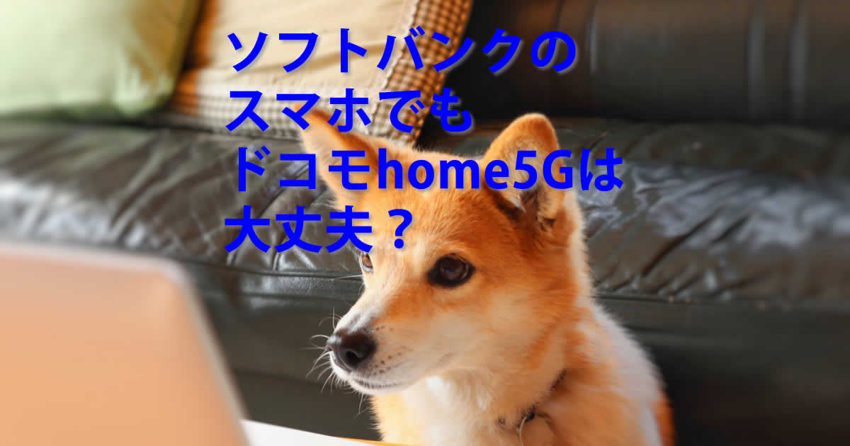 ソフトバンクドコモhome5G