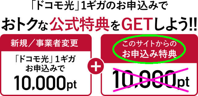 Web申し込みをしないと減額